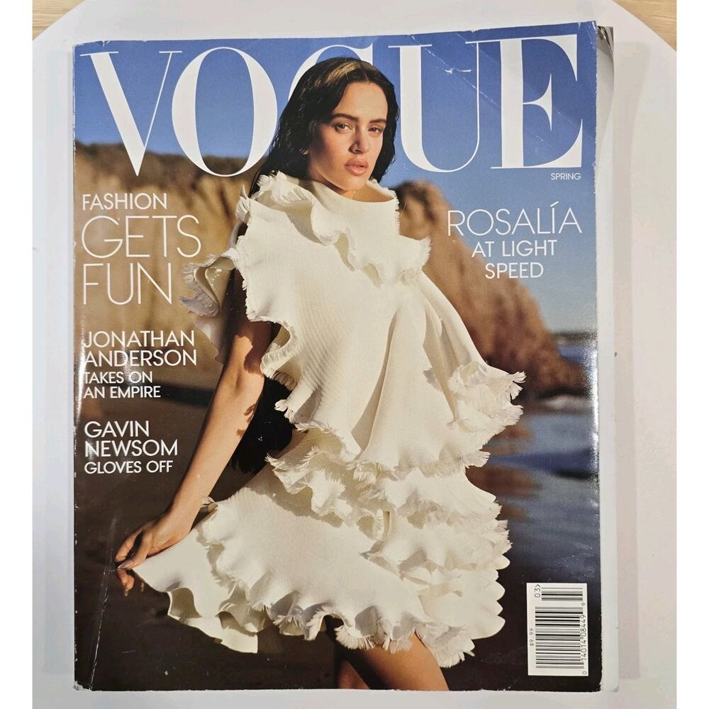 VOGUE Magazine Spring 2026 Rosalita Vila Tobella Gavin Newsome - Picture 2 of 7